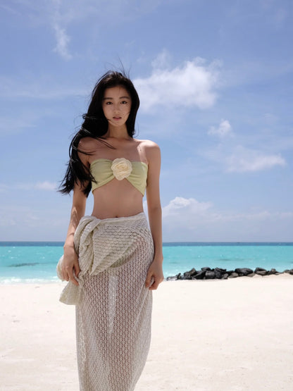 Camellia - Green Bikini Set