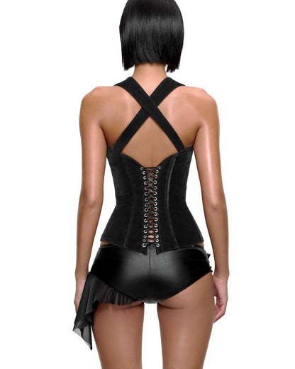 Bupbes Clarke Jacket & Meghan Corset & Pela Shorts
