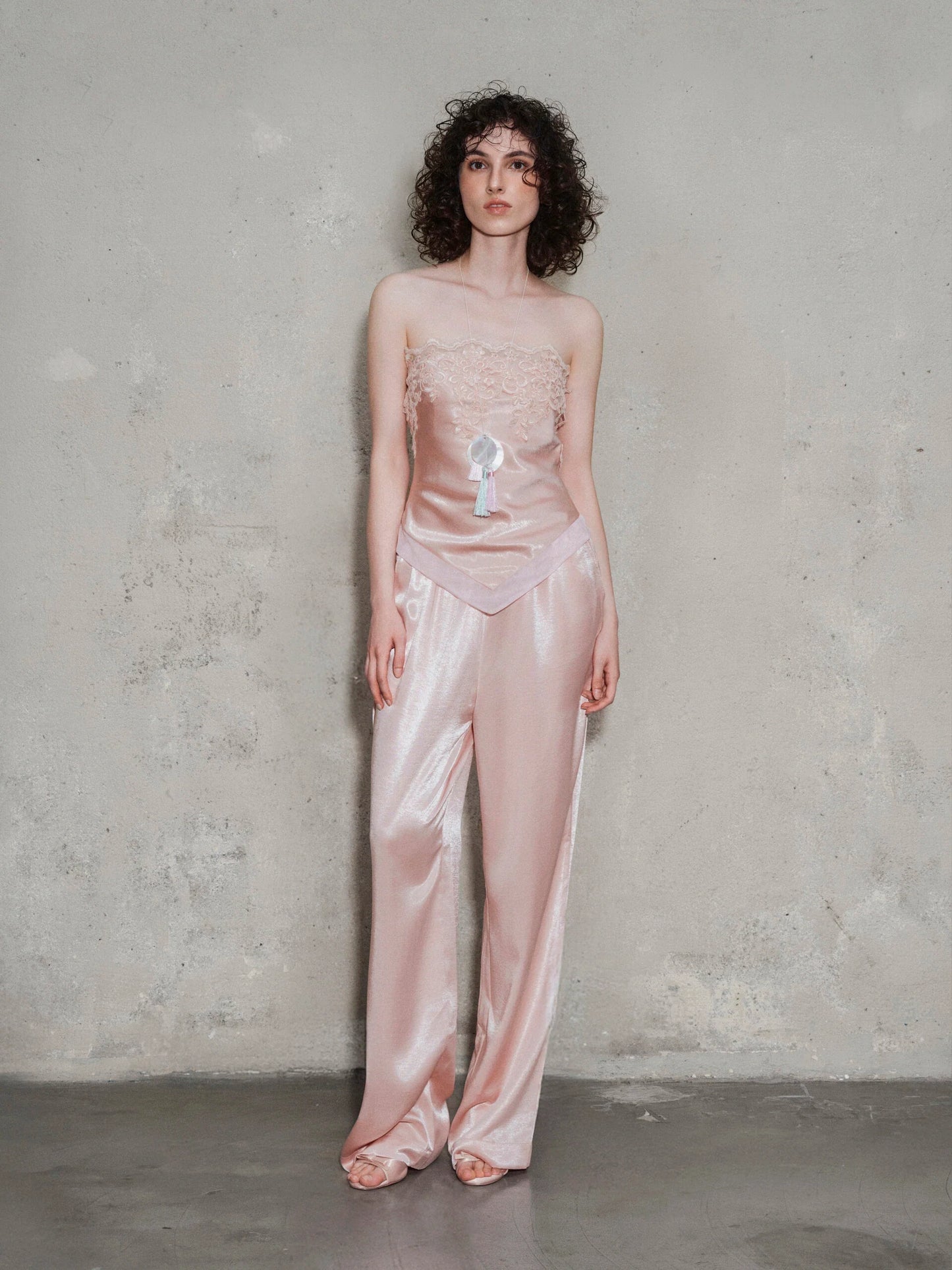 OIA Nadiyya Top & Pija Pants-Pink
