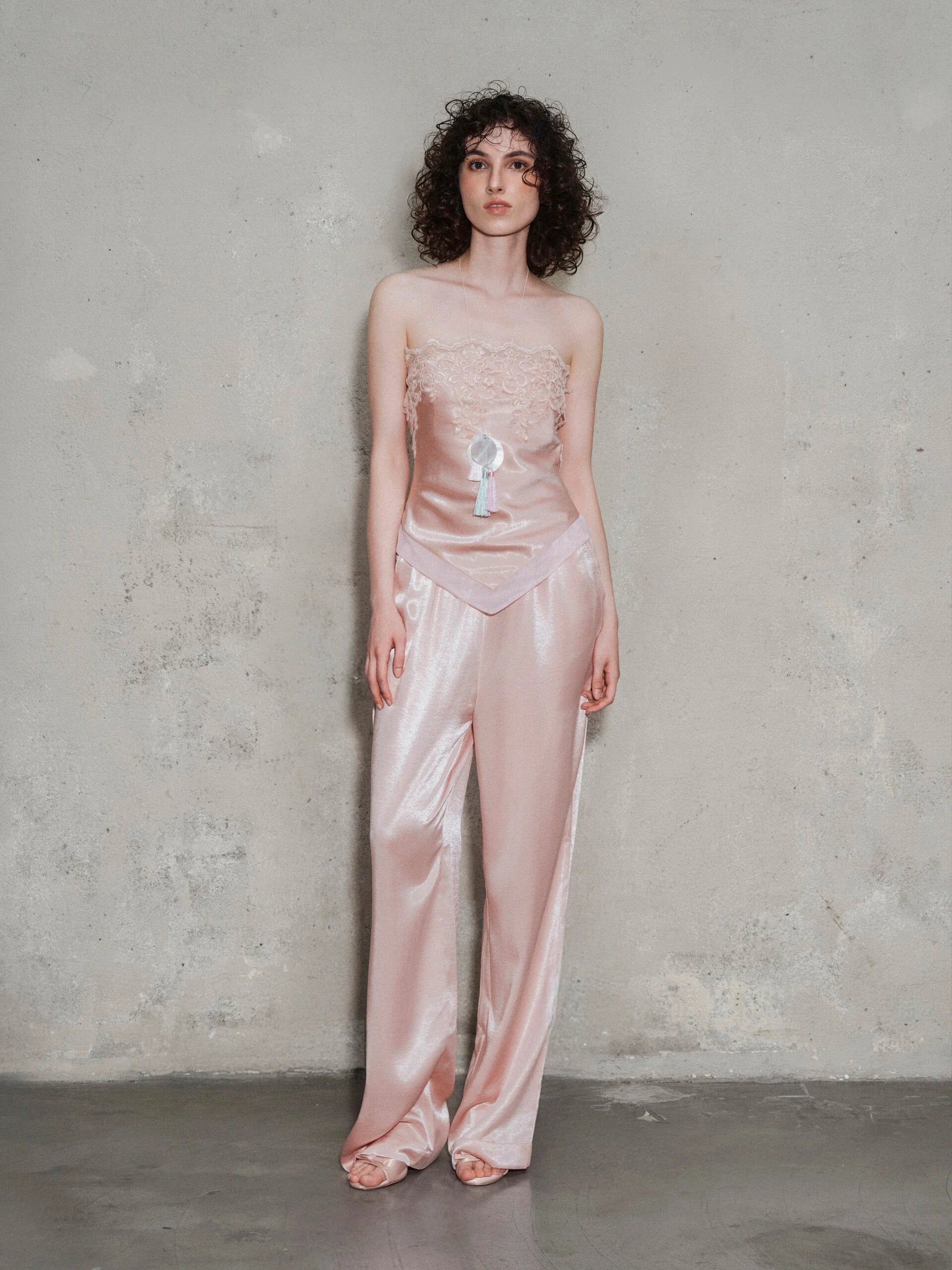 OIA Nadiyya Top & Pija Pants-Pink
