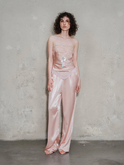OIA Nadiyya Top & Pija Pants-Pink