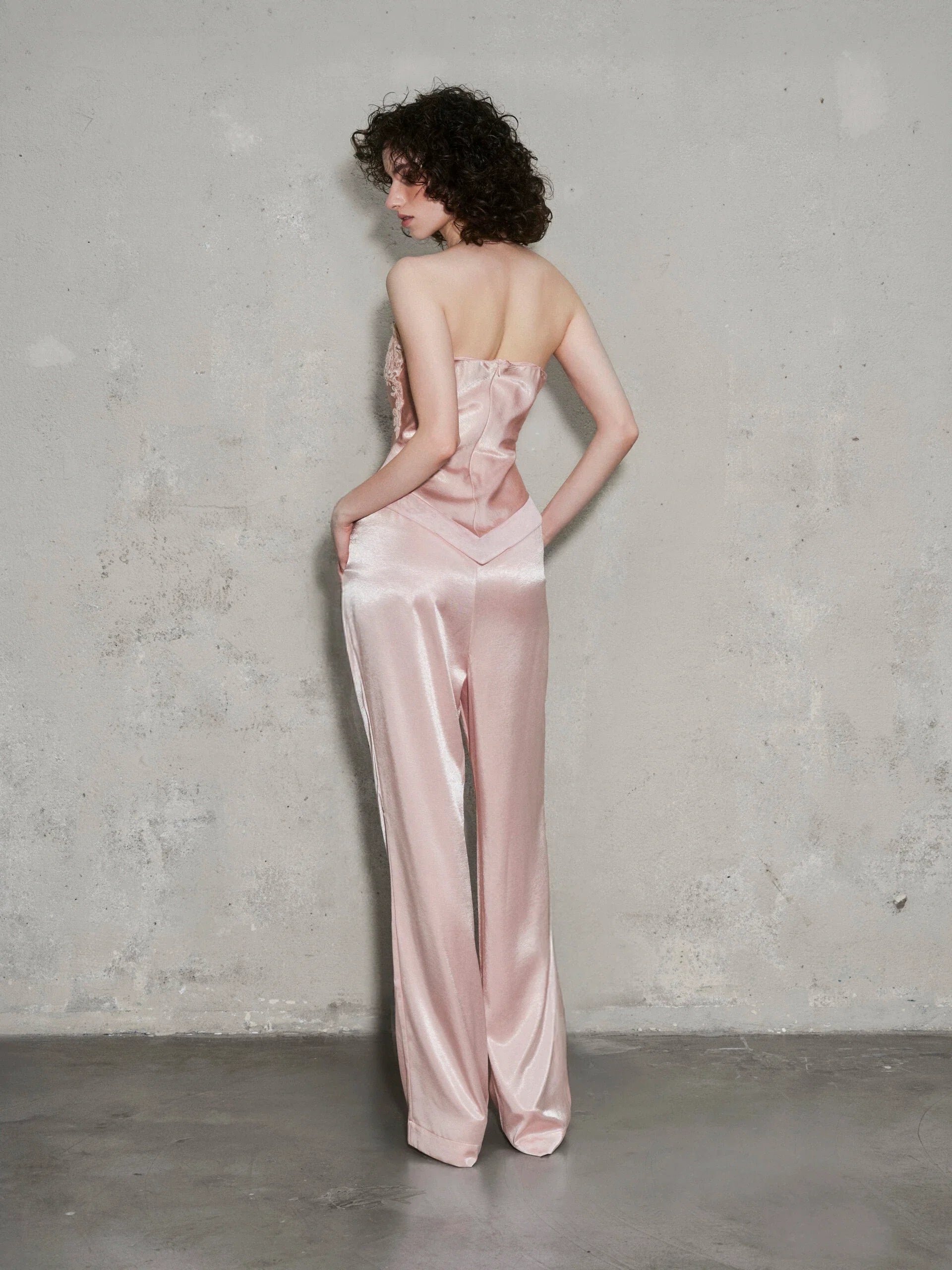 OIA Nadiyya Top & Pija Pants-Pink