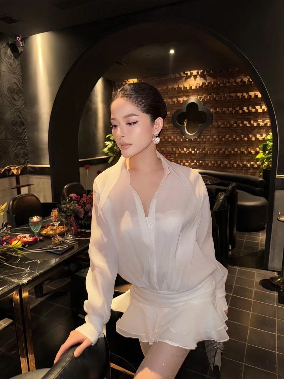 DATT [Best Seller] BLOOM SHIRT MINI DRESS product image