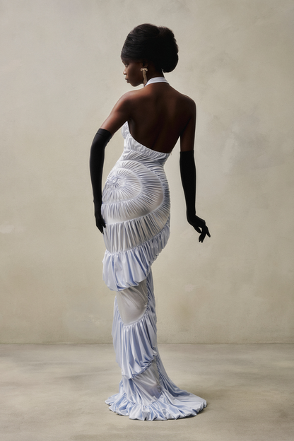 DATT AMMONITE GOWN-light blue product image