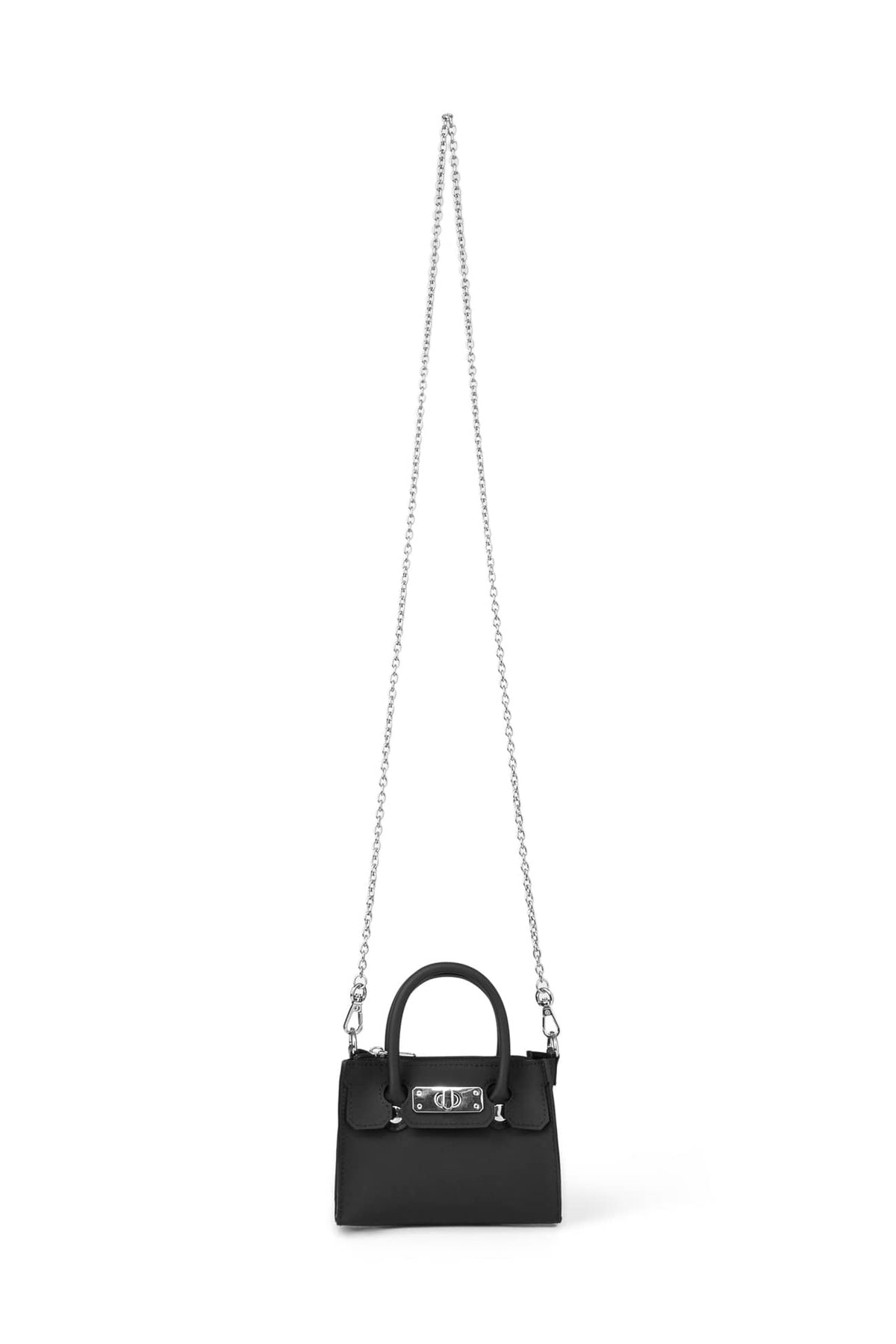 JELLY CHAIN MINI BAG IN BLACK — image 6