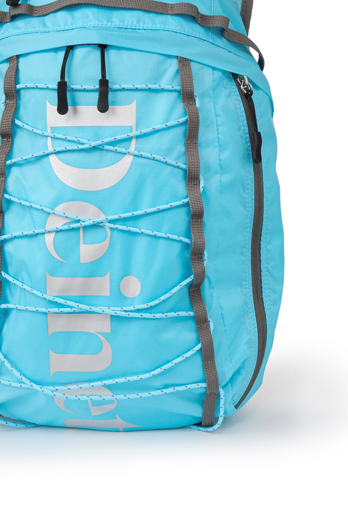 NYLON ESSENTIAL LOGO BACKPACK IN BLUE — image 6