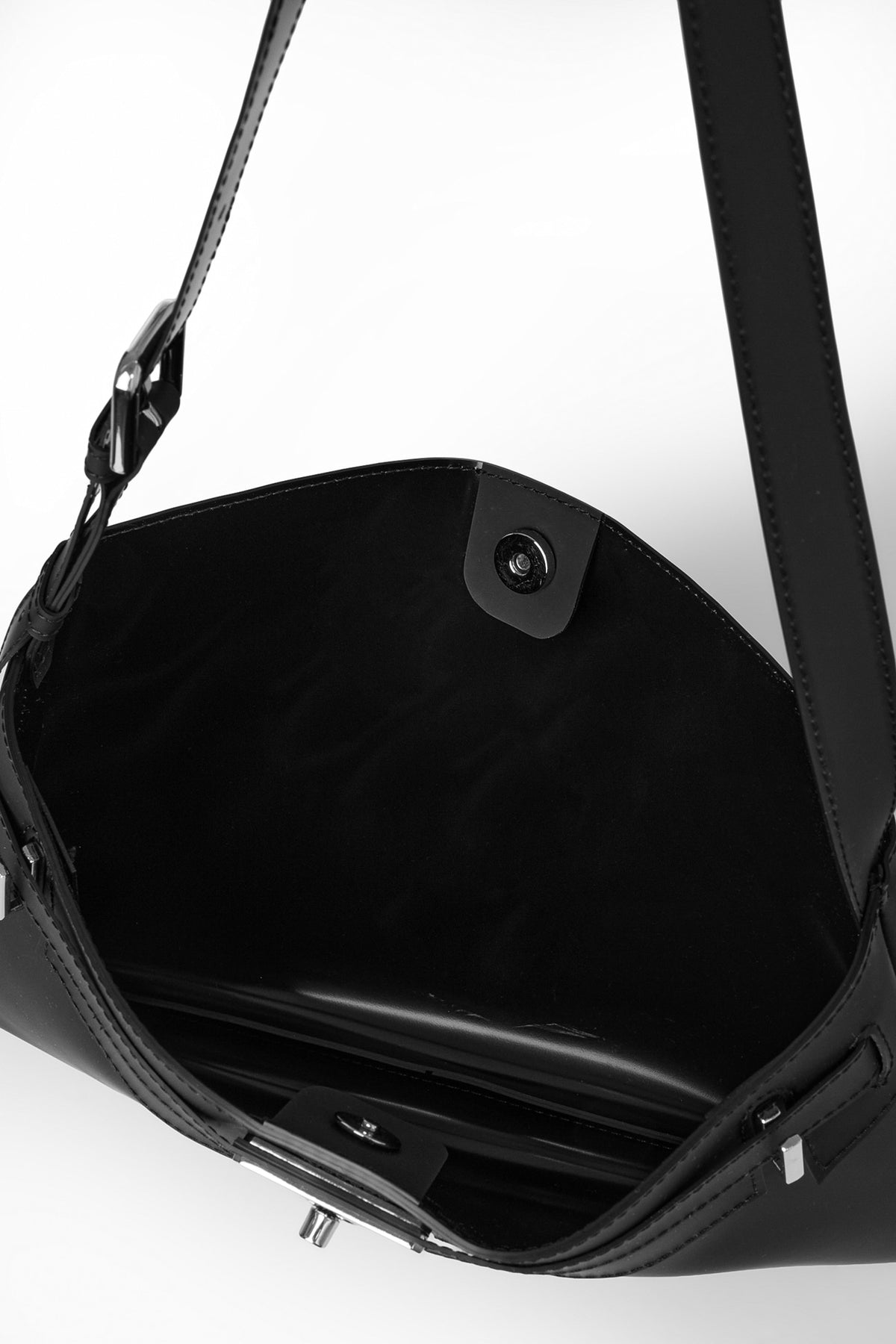JELLY TWO-WAY MIDDLE BAG IN BLACK — image 8