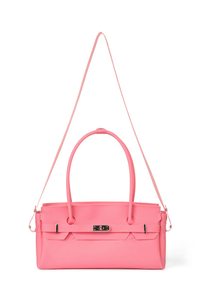 FREE CARD WALLET INCLUDED — JELLY TWO-WAY BAG IN CORAL — image 5
