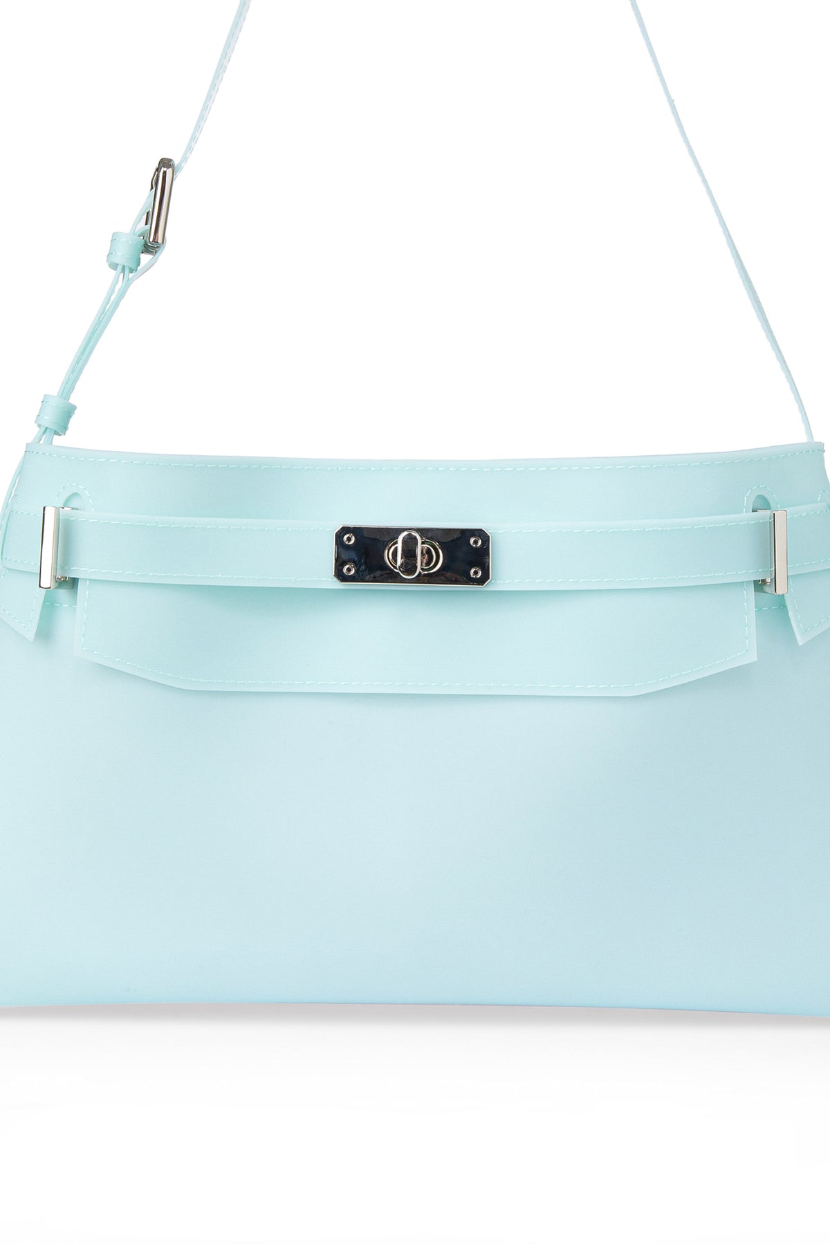 JELLY TWO-WAY MIDDLE BAG IN ICE BLUE — image 8