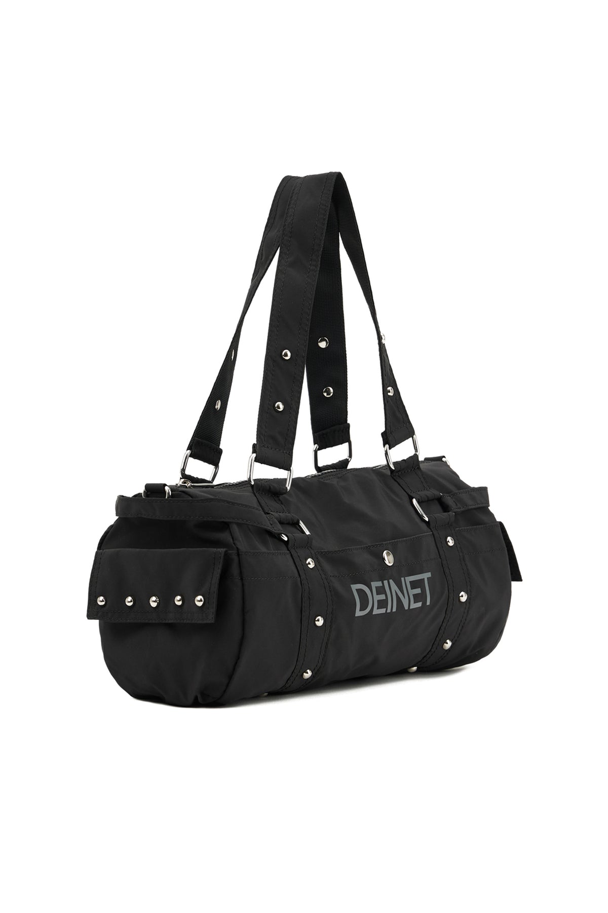 LOGO DUFFLE MINI BAG IN BLACK — image 3
