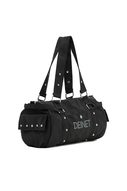 LOGO DUFFLE MINI BAG IN BLACK — image 3