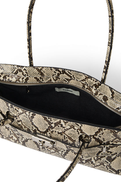 ANIMAL TWO-WAY BAG IN BEIGE — image 11