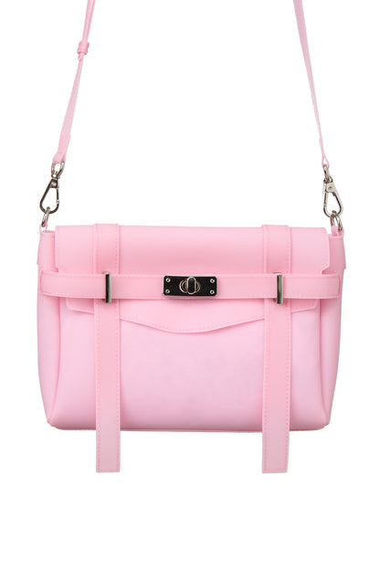 JELLY POINT CROSS BAG IN PINK — image 5