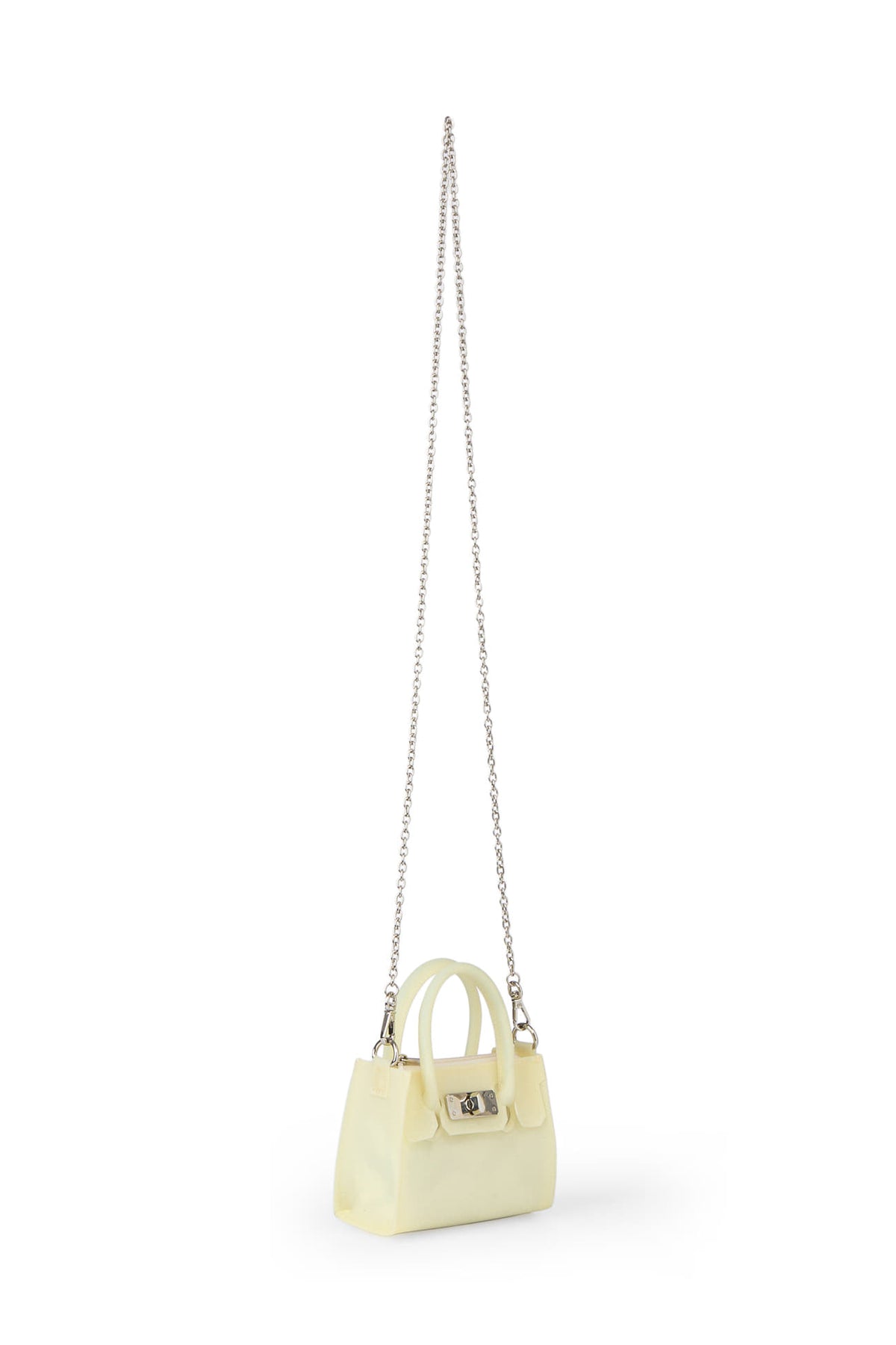 JELLY CHAIN MINI BAG IN BUTTER — image 9