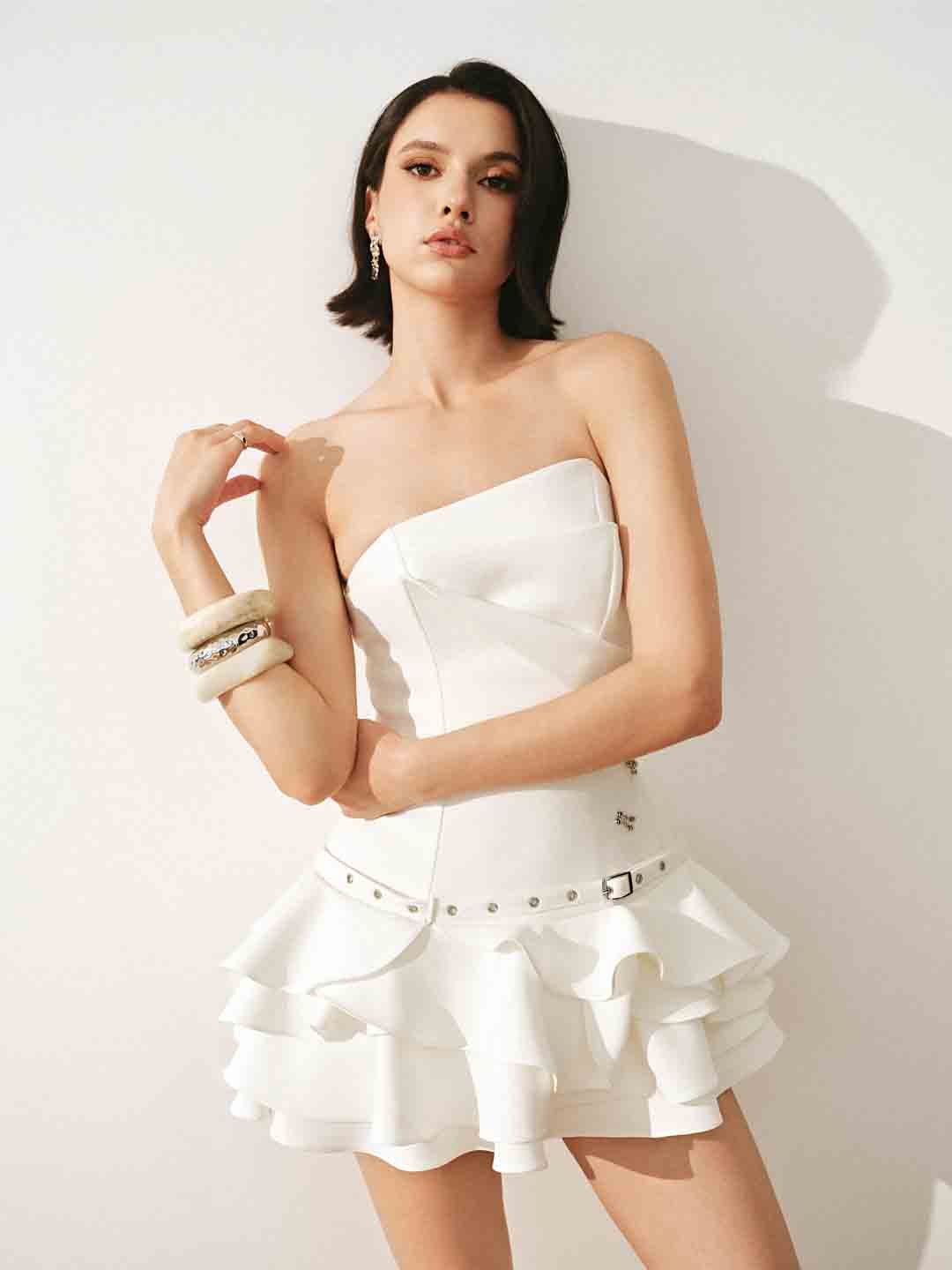 CICI Estelle Strapless Mini Dress — view 3