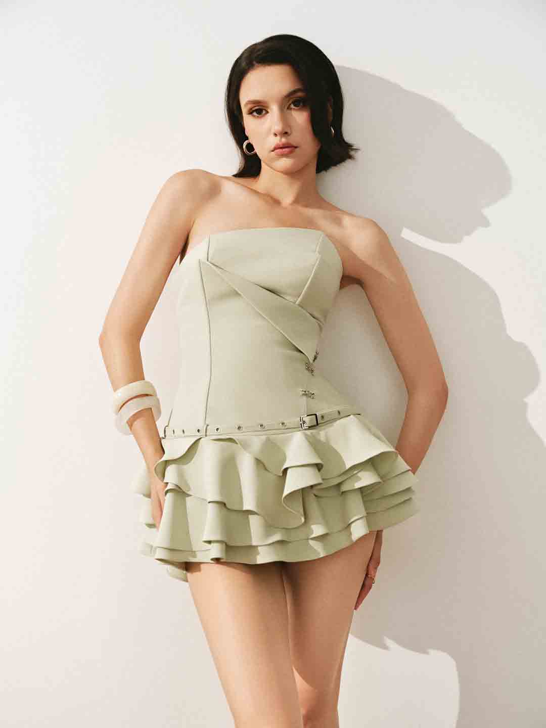 CICI Estelle Strapless Mini Dress — view 8