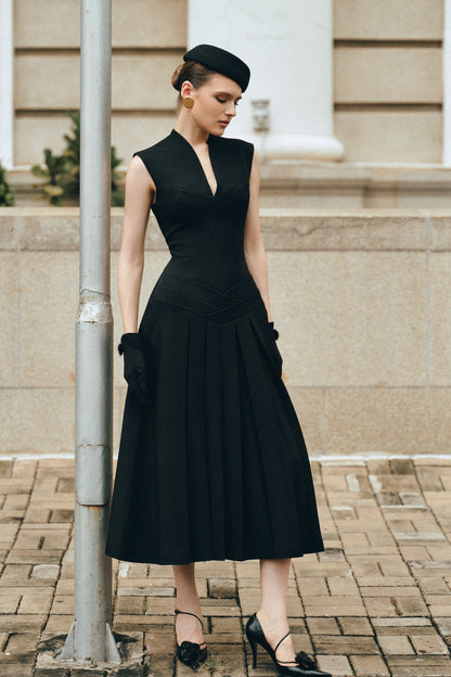 CICI SOLENNE Midi Dress — view 3