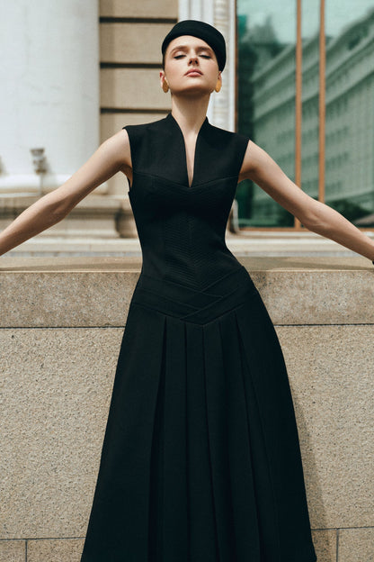 CICI SOLENNE Midi Dress — view 7