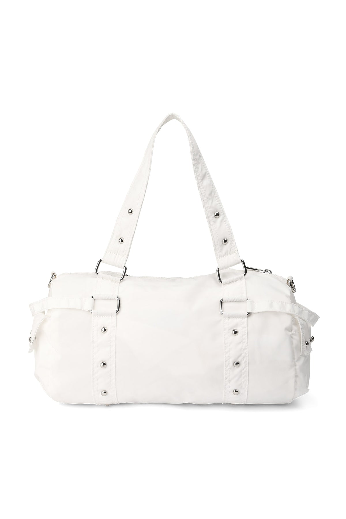 LOGO DUFFLE MINI BAG IN WHITE — image 4