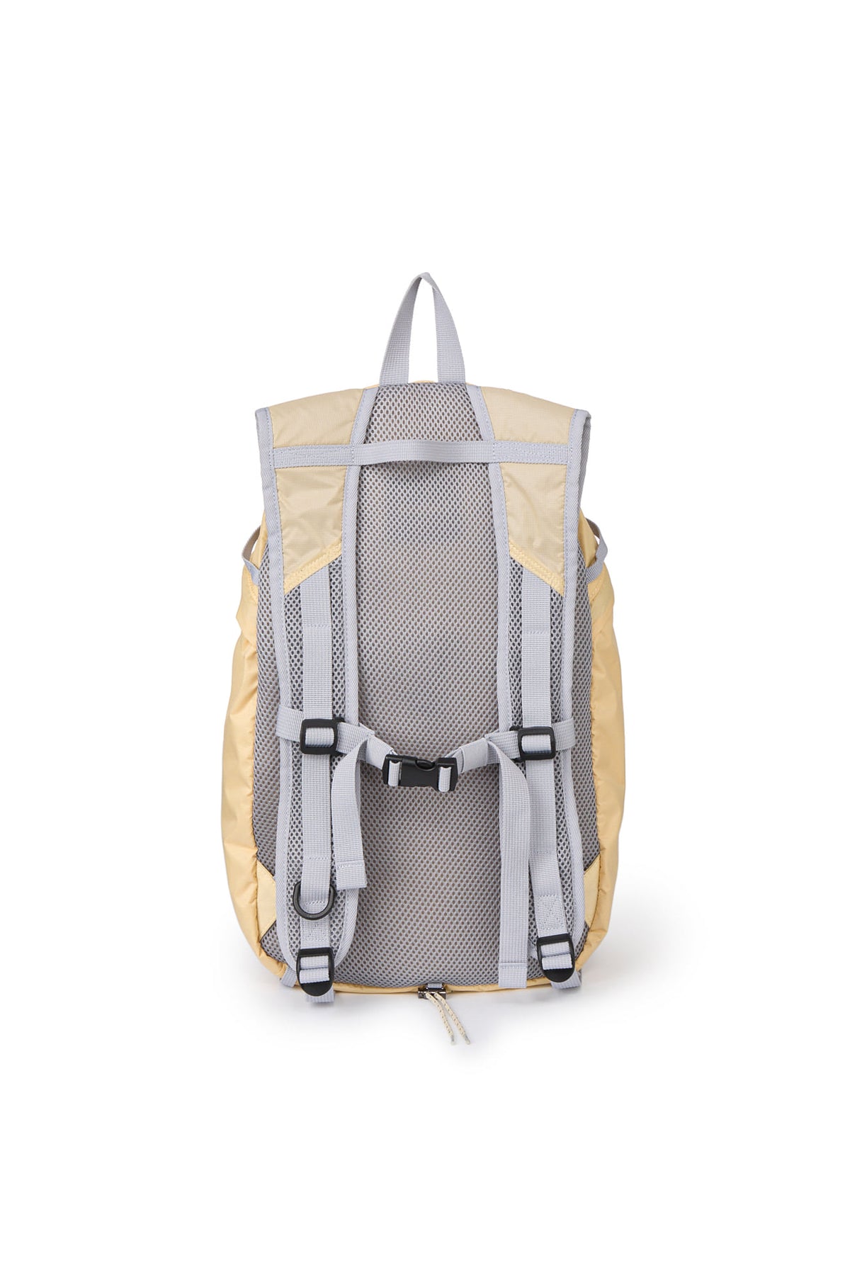 NYLON ESSENTIAL LOGO BACKPACK IN LIGHT YELLOW — image 4