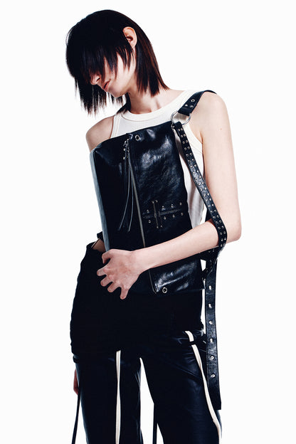 5WAY ZIPPER NOIR BAG IN BLACK — image 2