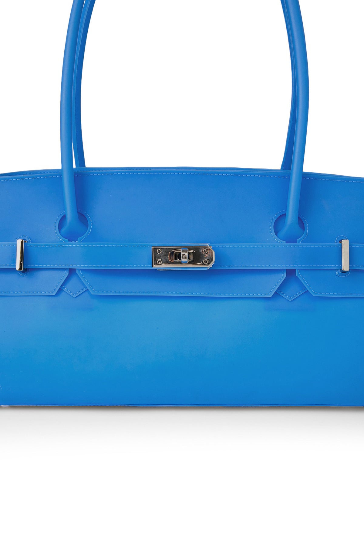 FREE CARD WALLET INCLUDED — JELLY TWO-WAY BAG IN BLUE — image 7