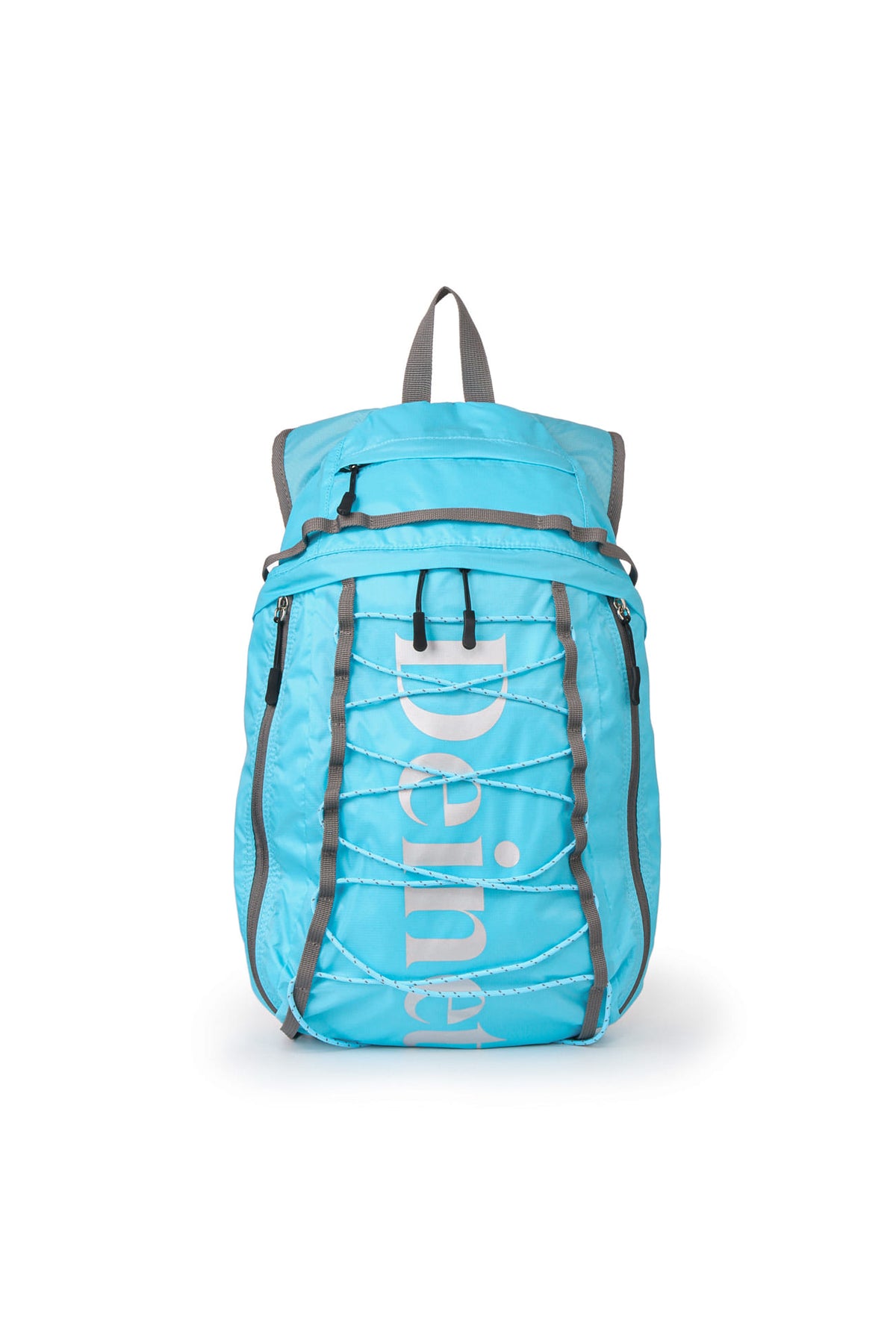 NYLON ESSENTIAL LOGO BACKPACK IN BLUE — image 1