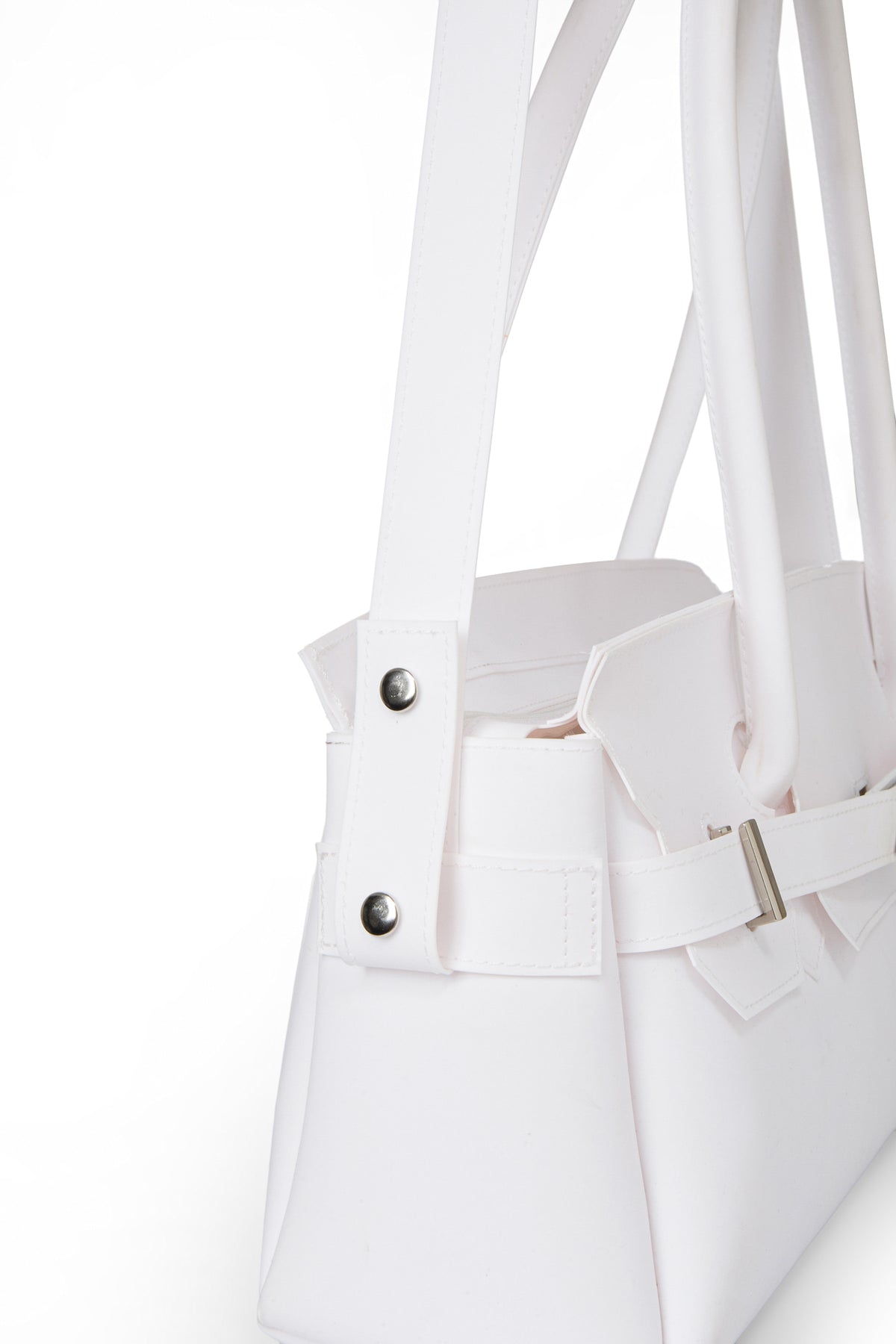 FREE CARD WALLET INCLUDED — JELLY TWO-WAY BAG IN WHITE — image 9