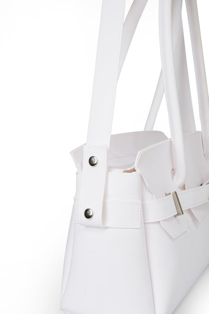 FREE CARD WALLET INCLUDED — JELLY TWO-WAY BAG IN WHITE — image 9