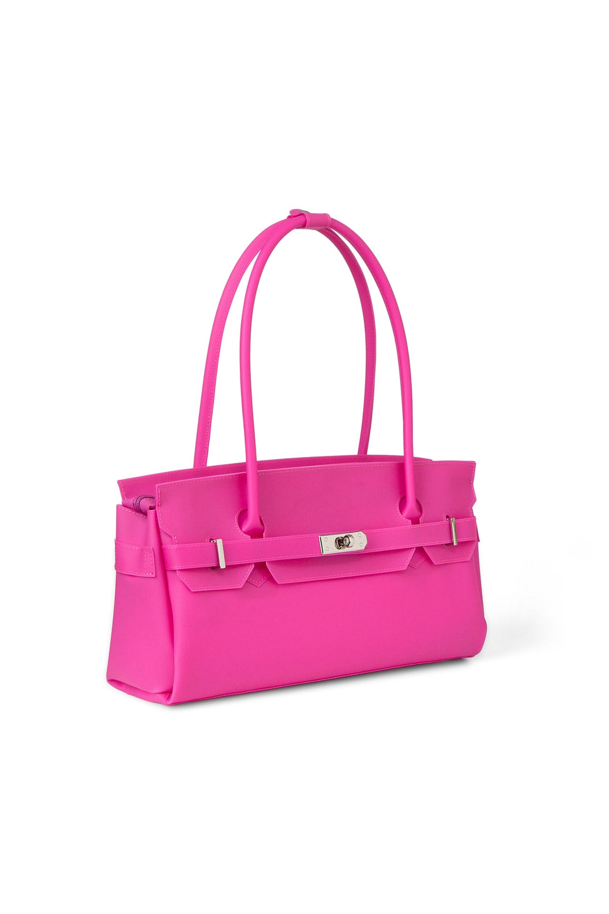 FREE CARD WALLET INCLUDED — JELLY TWO-WAY BAG IN PURPLE — image 3