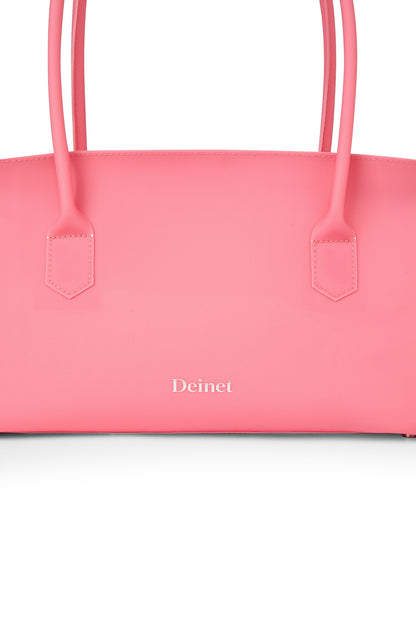 FREE CARD WALLET INCLUDED — JELLY TWO-WAY BAG IN CORAL — image 8