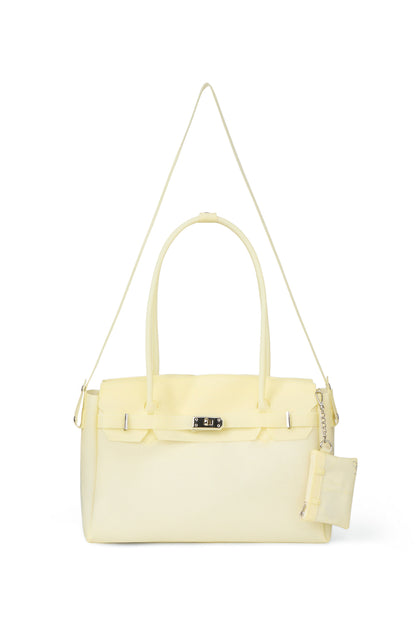 FREE CARD WALLET INCLUDED — JELLY TWO-WAY BIG BAG IN BUTTER — image 6
