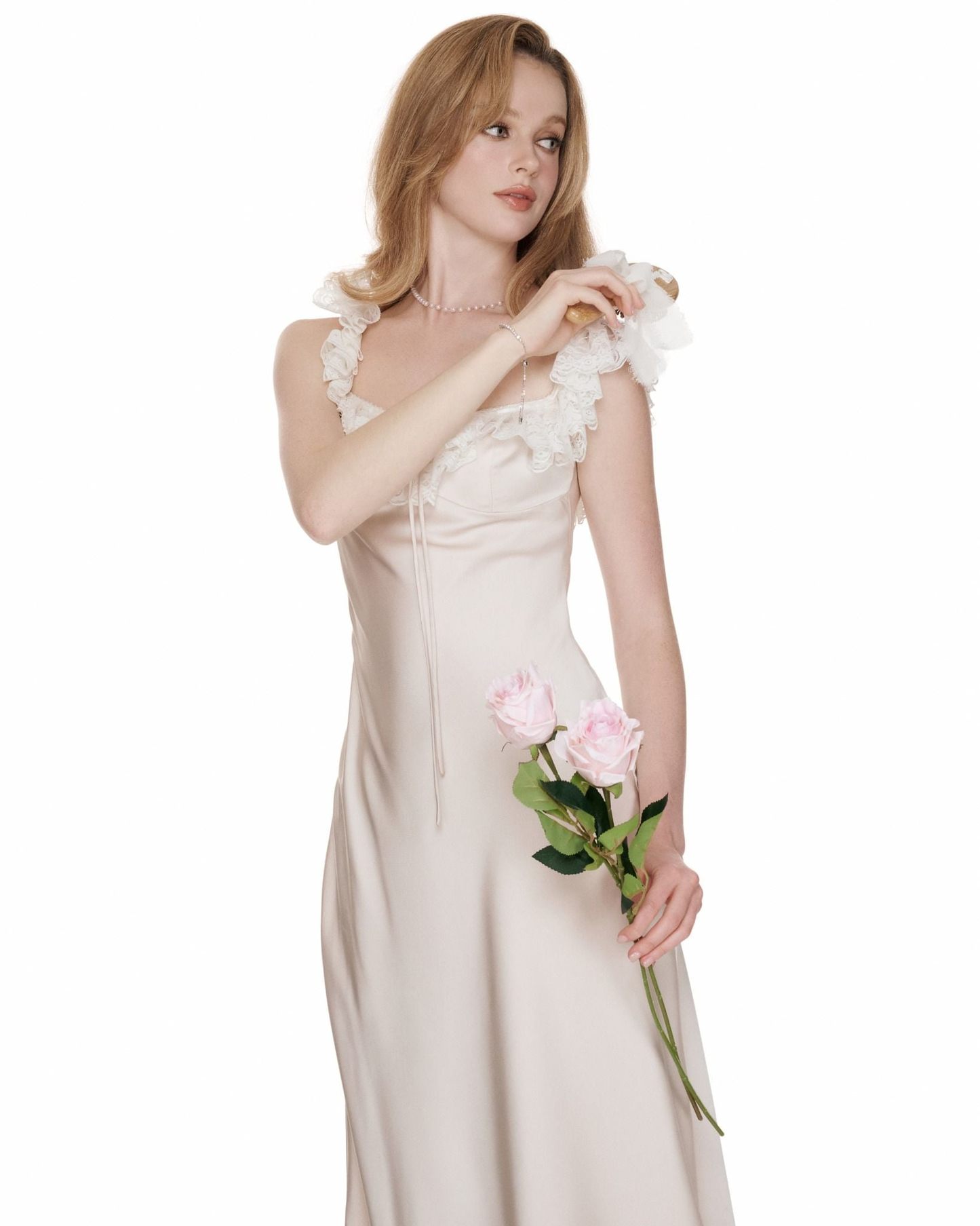 Ouah Vanity Kiss silk dress