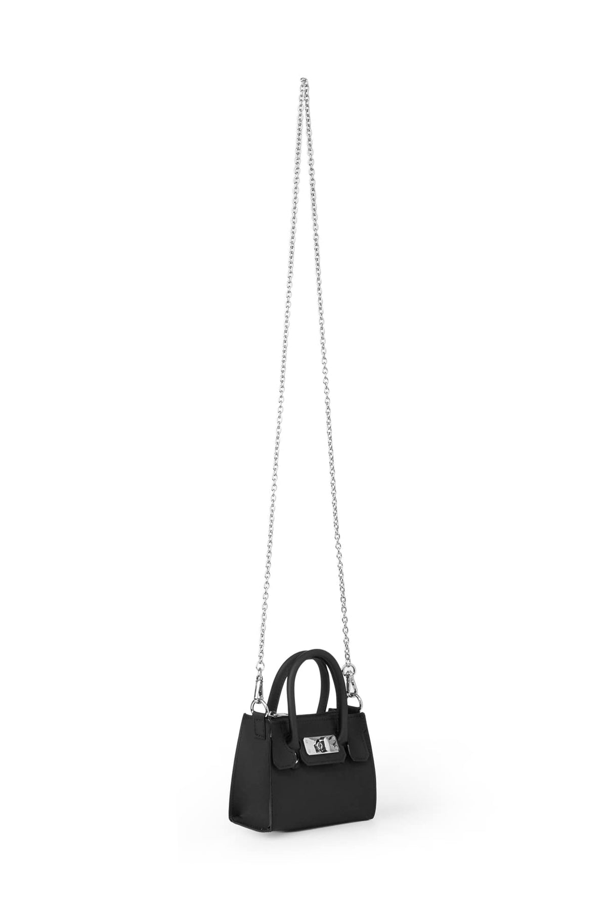 JELLY CHAIN MINI BAG IN BLACK — image 7