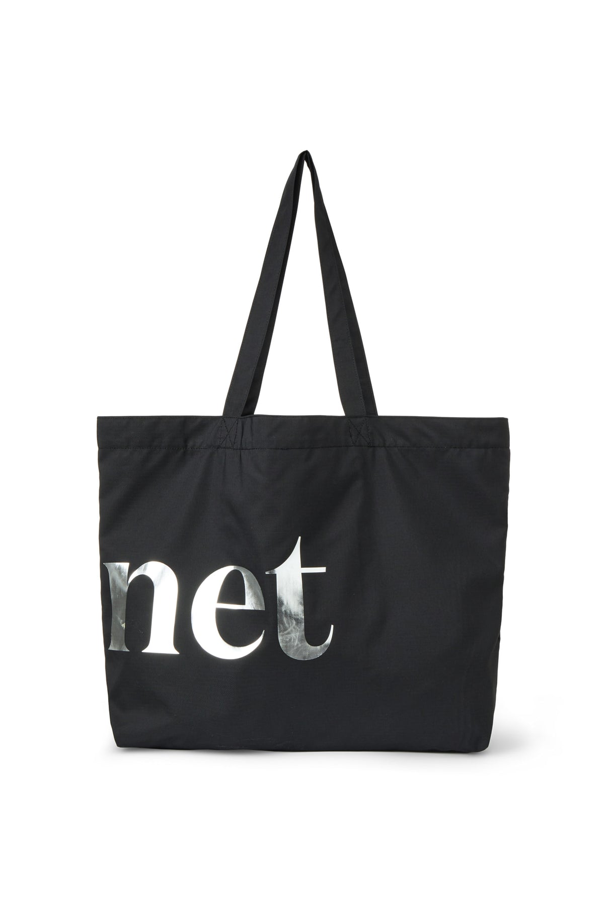POINT LOGO SHOULDER BIG BAG IN BLACK — image 7