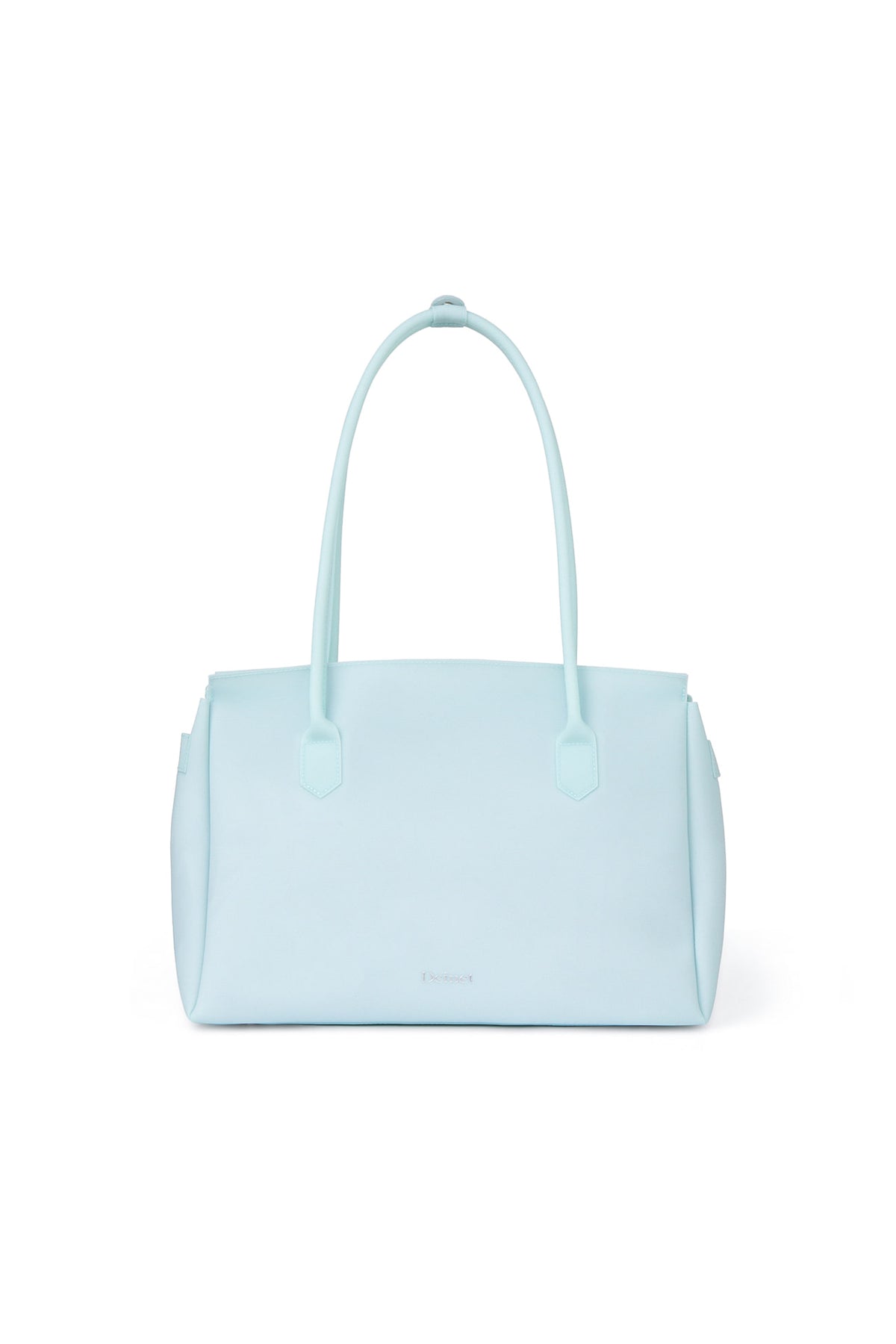 FREE CARD WALLET INCLUDED — JELLY TWO-WAY BIG BAG IN ICE BLUE — image 4
