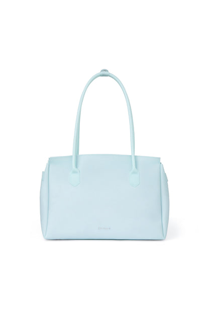 FREE CARD WALLET INCLUDED — JELLY TWO-WAY BIG BAG IN ICE BLUE — image 4