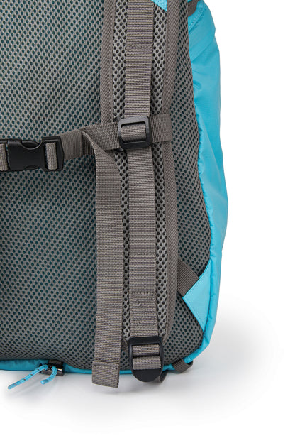 NYLON ESSENTIAL LOGO BACKPACK IN BLUE — image 7