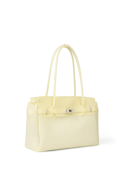 FREE CARD WALLET INCLUDED — JELLY TWO-WAY BIG BAG IN BUTTER — image 3