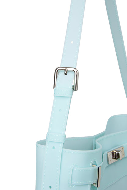 JELLY TWO-WAY MIDDLE BAG IN ICE BLUE — image 10