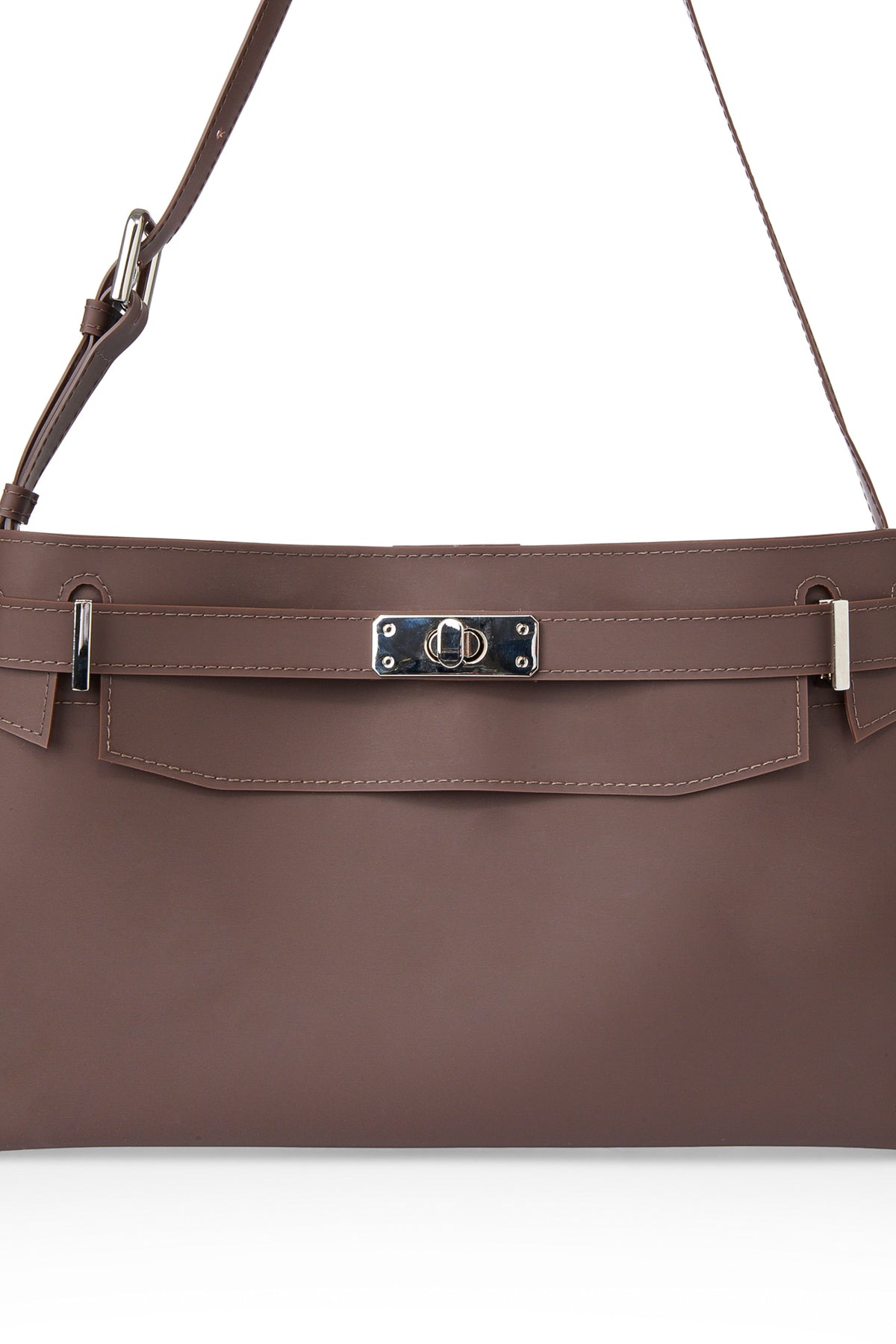 JELLY TWO-WAY MIDDLE BAG IN BROWN — image 6