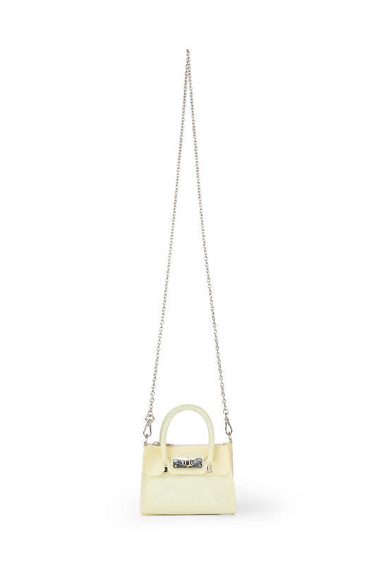 JELLY CHAIN MINI BAG IN BUTTER — image 1