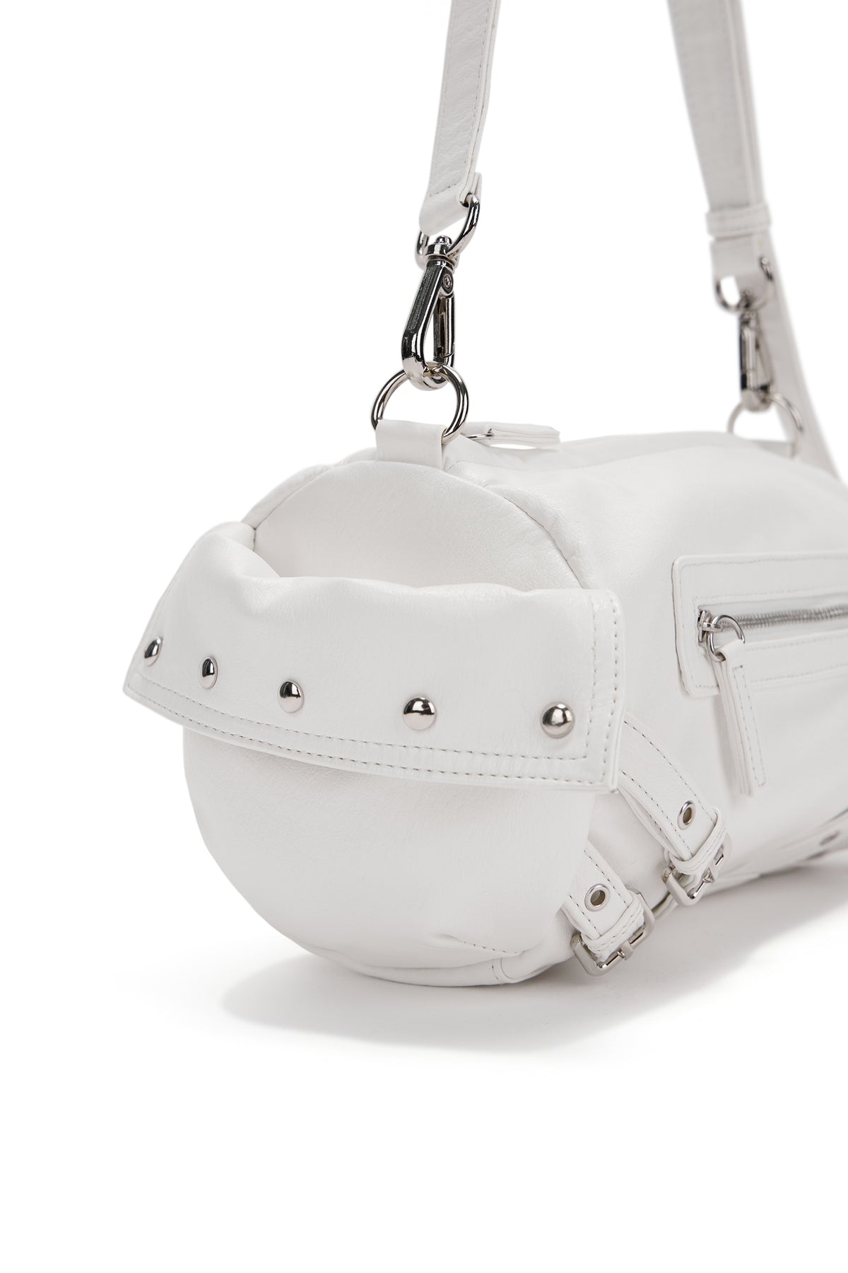 STUD POCKET BAG IN IVORY — image 6