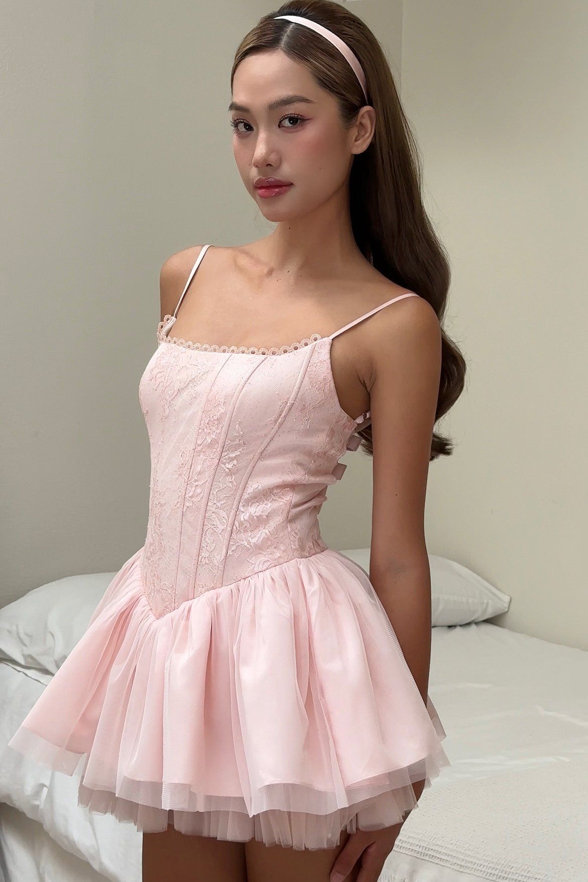 Jubin OPHELIA DRESS IN PINK | Jubin
