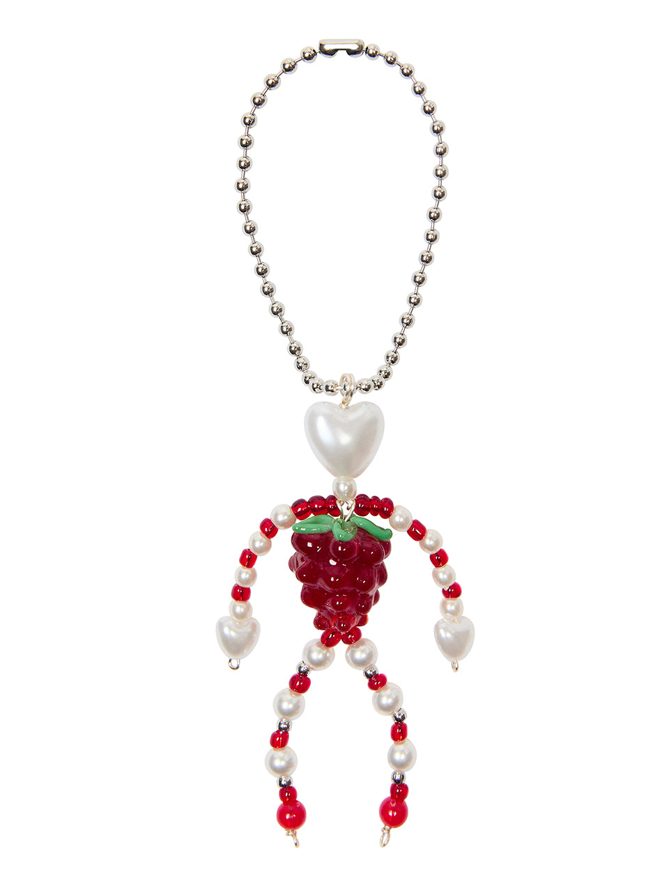 LUVISTRUE IM Luv Strawberry Keyring in Red