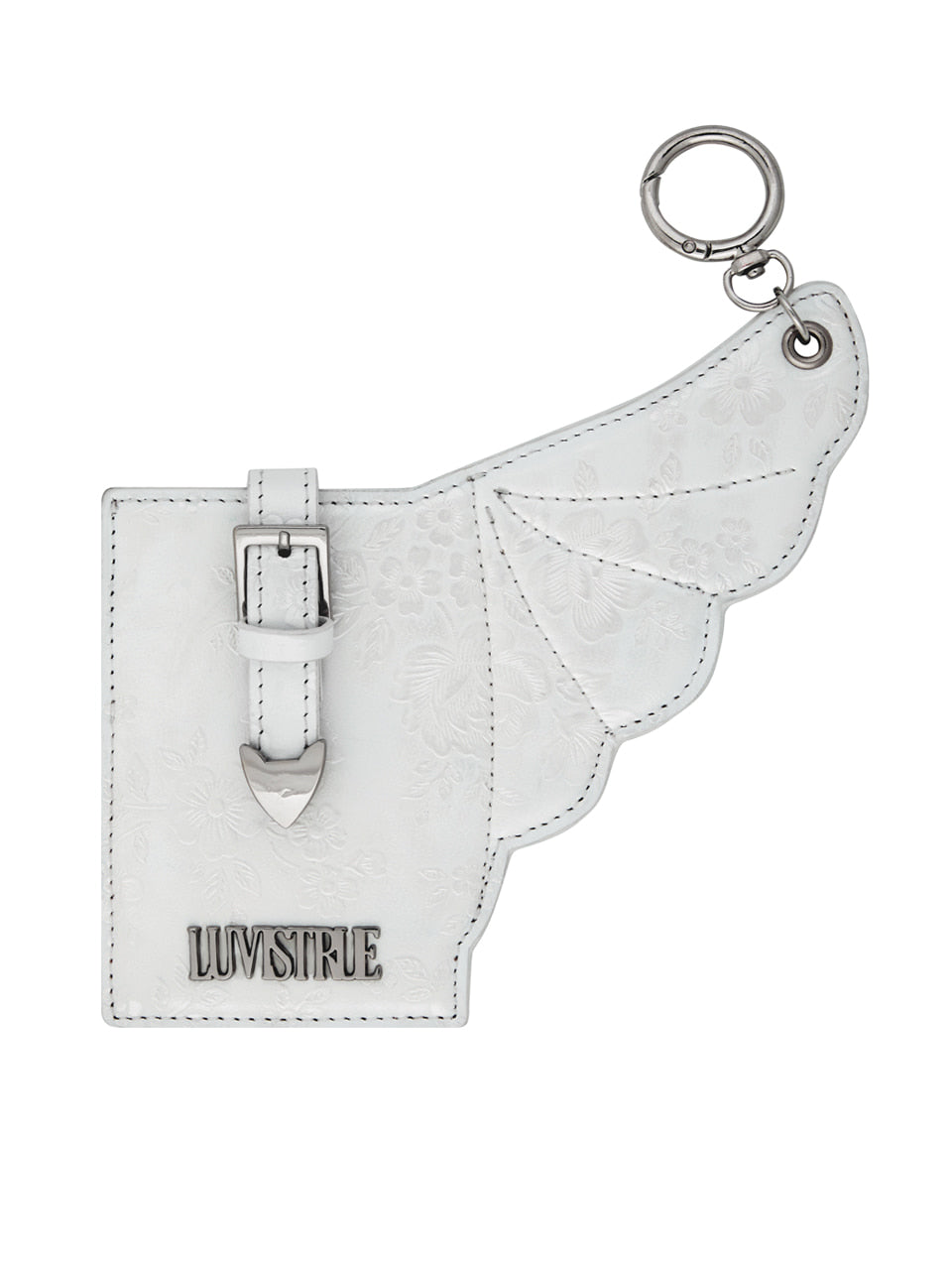 LUVISTRUE SY Wing Card Wallet in White