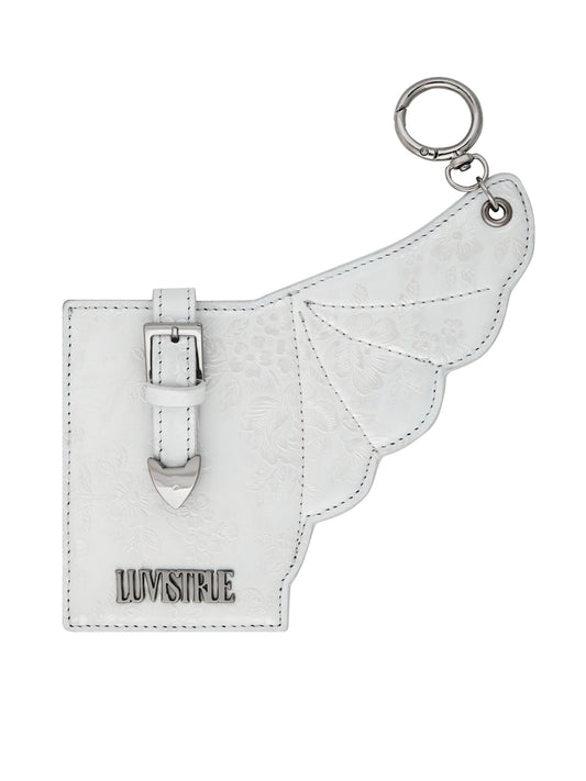 LUVISTRUE SY Wing Card Wallet in White