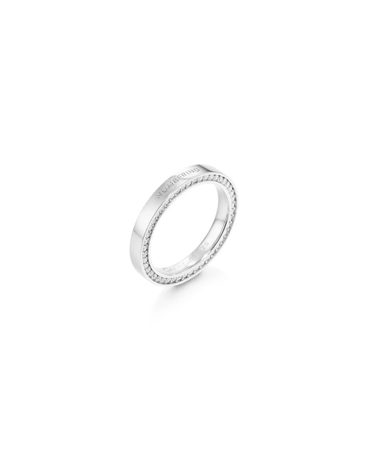 NUMBERING #3414 — Side Pave Ring