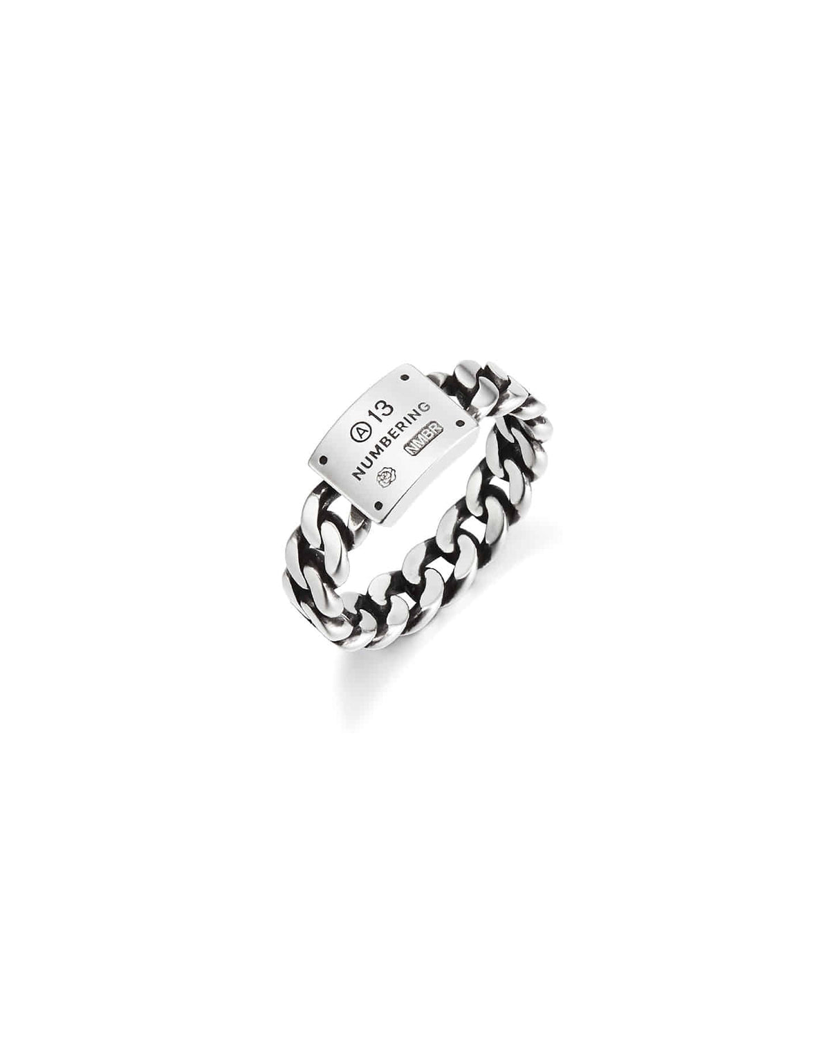 NUMBERING #8590 — Plate Chain Ring