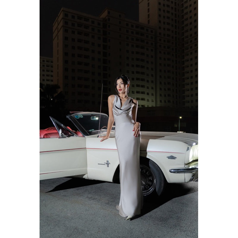 Kisserine MARGARET SILK DRESS – Kisserine designer fashion